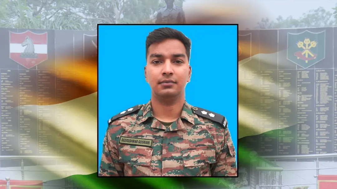 কাশ্মিরে অভিযানে গিয়ে খাদে পড়ে ভারতীয় সেনাবাহিনীর লেফটেন্যান্ট নিহত